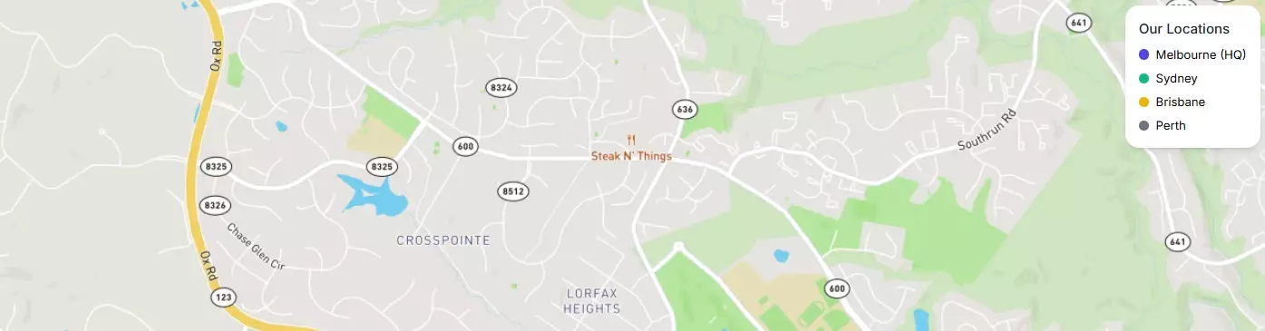 Map Aus
