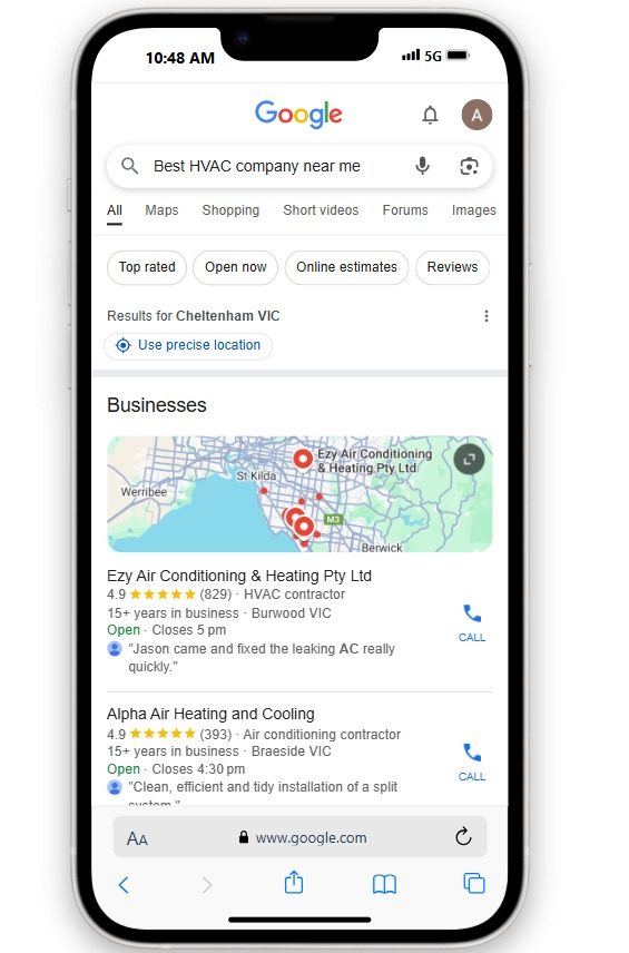 Rank #1 on Google Maps and Lead the HVAC Industry